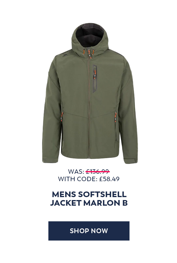 Trespass Mens Softshell Jacket Marlon B