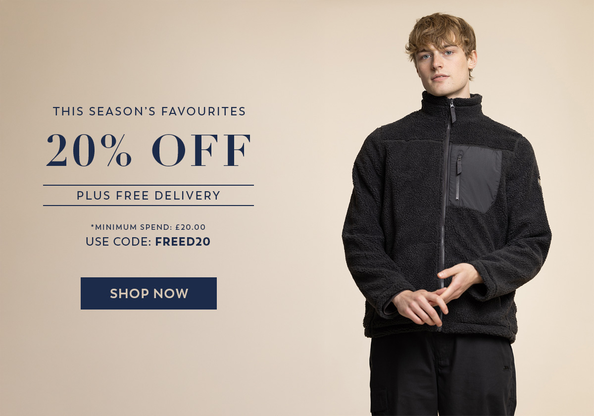 20% Off + Free Delivery
