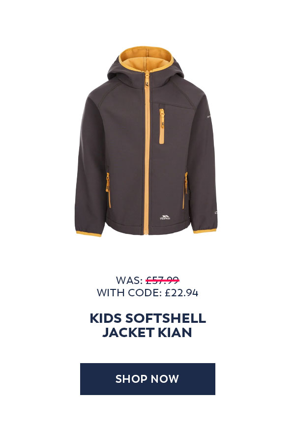 Trespass Kids Softshell Jacket Kian
