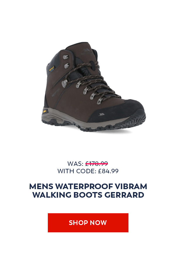 Mens Waterproof Vibram Walking Boots Gerrard
