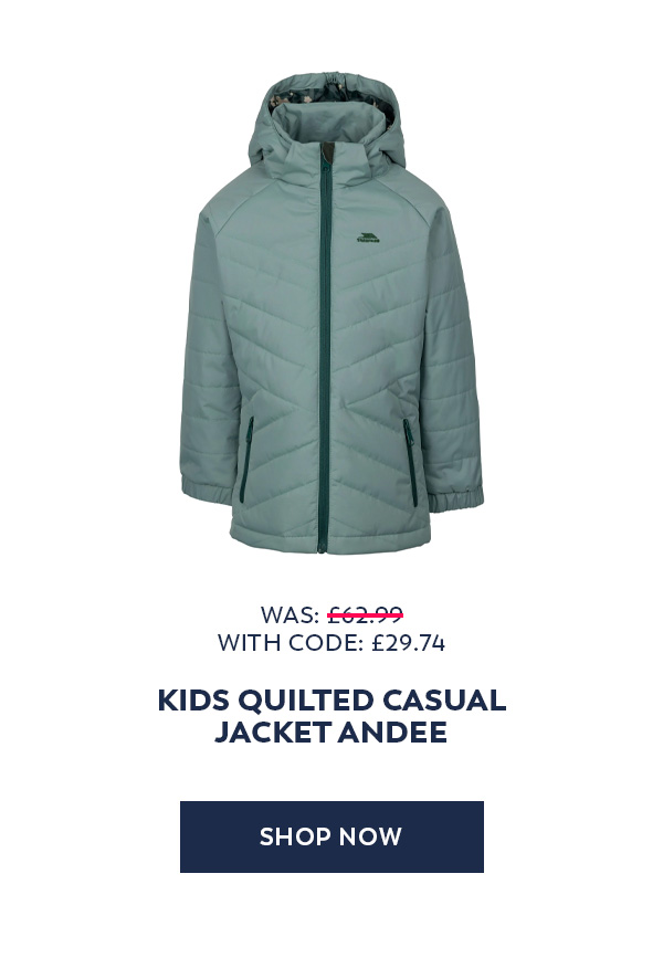 Kids Quilted Casual Jacket Andee