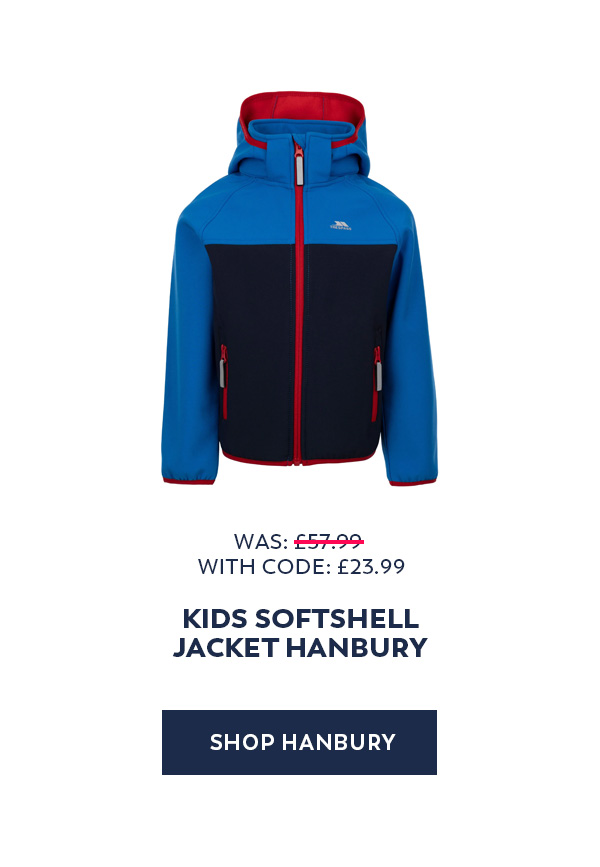 Trespass Kids Softshell Jacket Hanbury