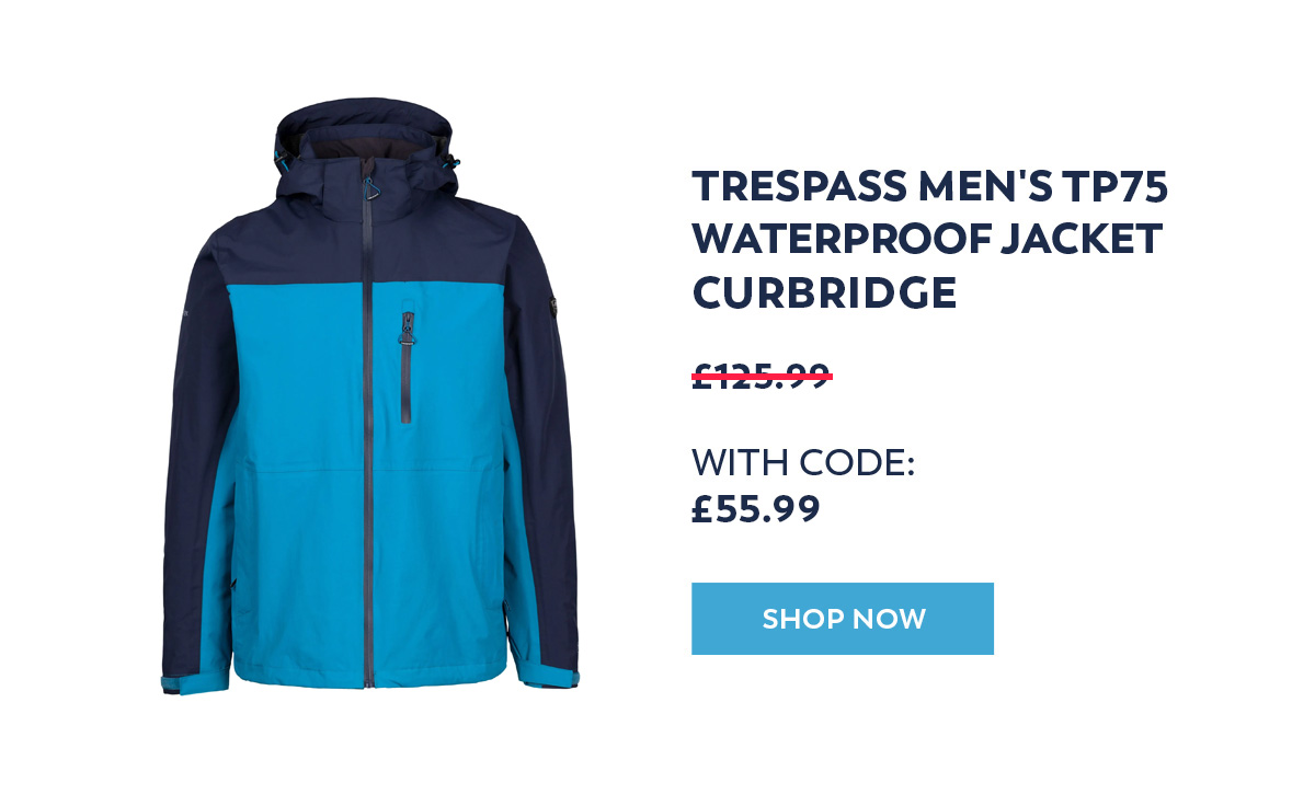 Mens Tp75 Waterproof Jacket Curbridge