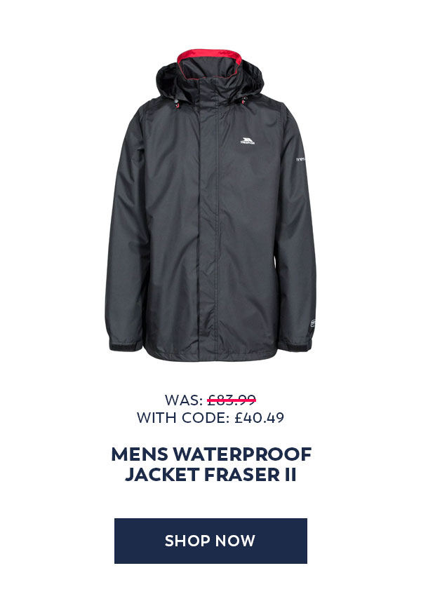 Mens Waterproof Jacket Fraser II