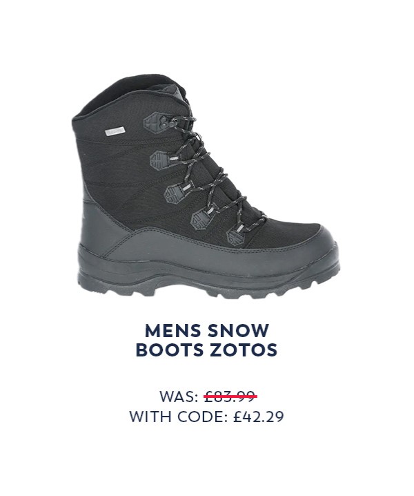 Mens Snow Boots Zotos