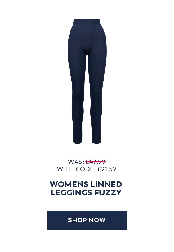 Shop Now - Womens Linned Leggings Fuzzy