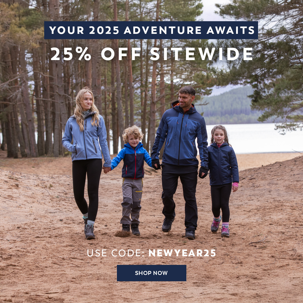 Shop Now - 25% Off Site Wide - Use Code: NEWYEAR25