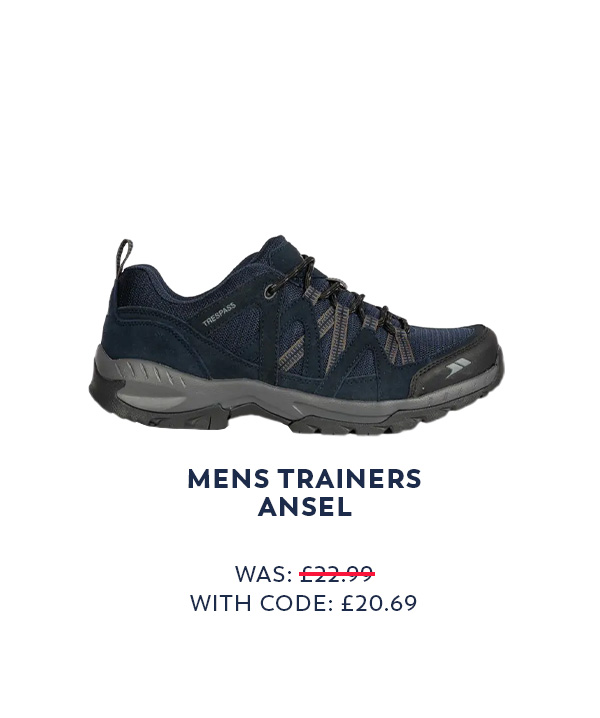 Trespass Mens Trainers Ansel