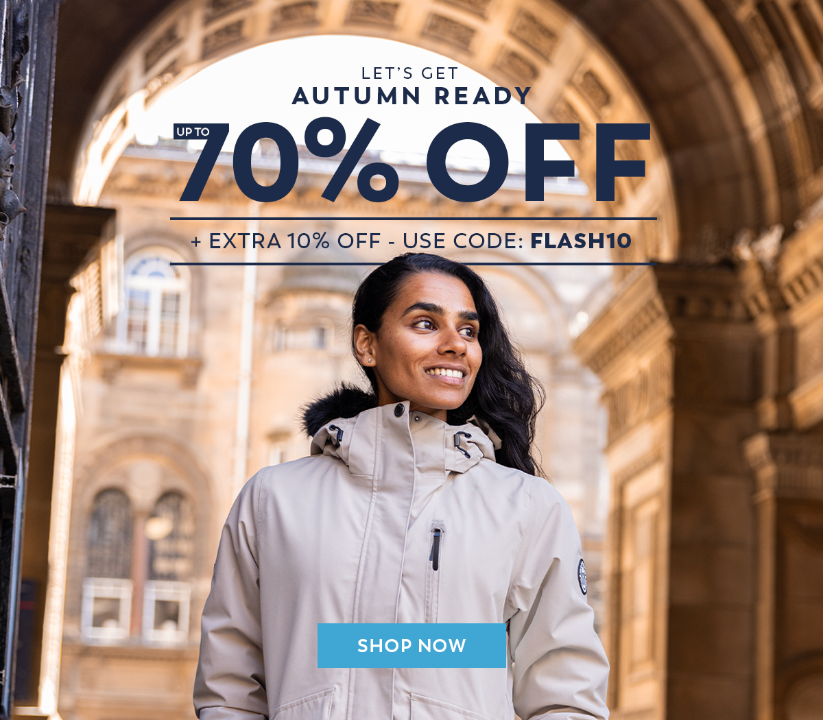 Autumn/Winter - Up to 70% Off + Extra 10% Off