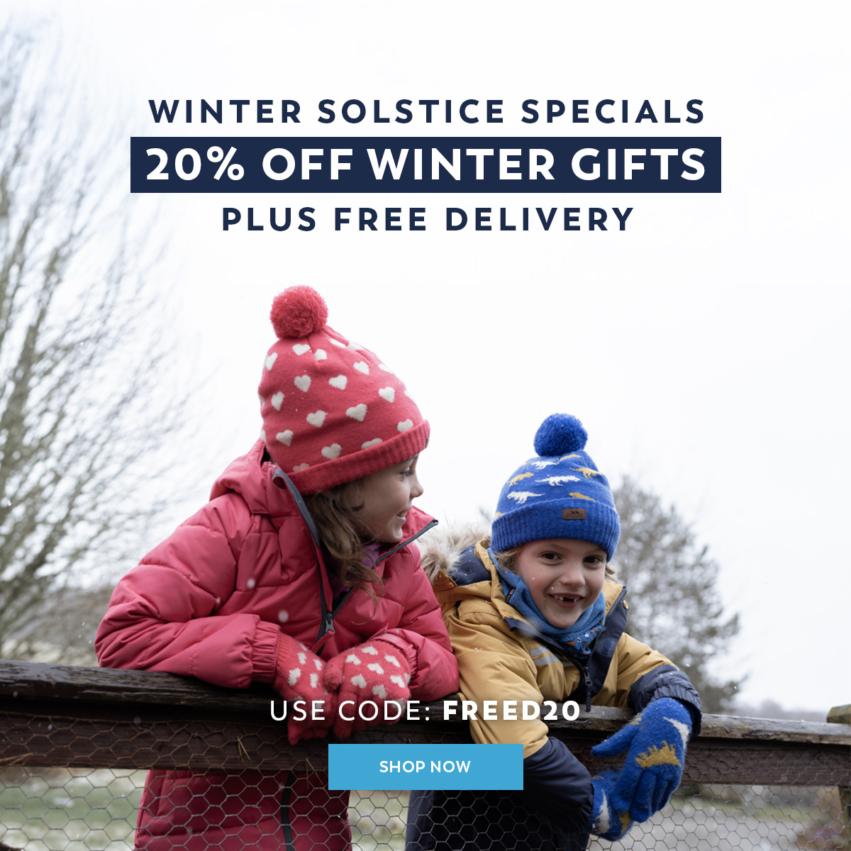 Shop Now - 20% Off Plus Free Delivery - Use Code: FREED20