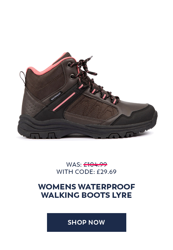 Trespass Womens Waterproof Walking Boots Lyre