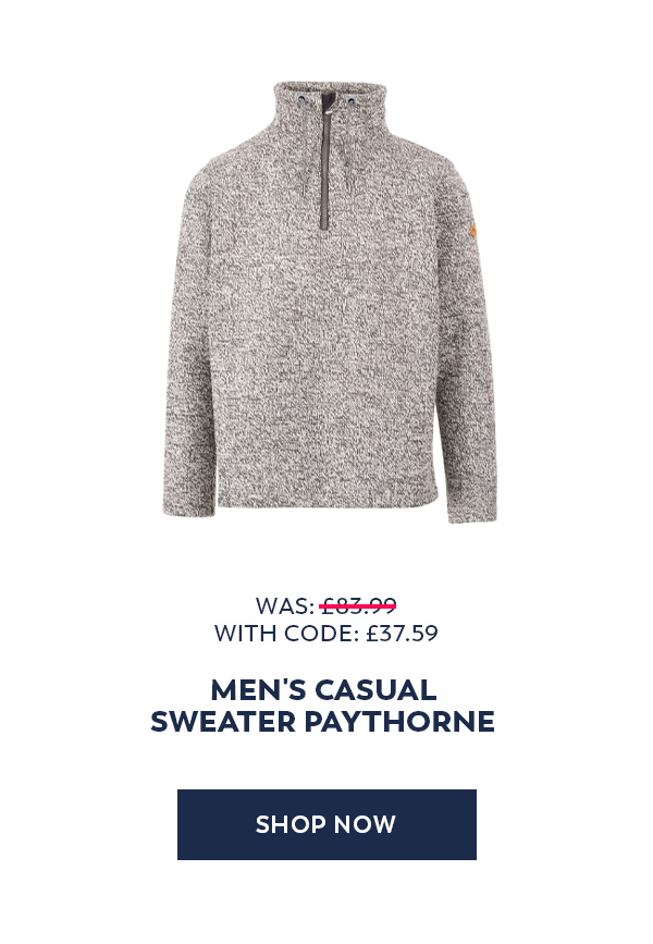 Trespass Men's Casual Sweater Paythorne