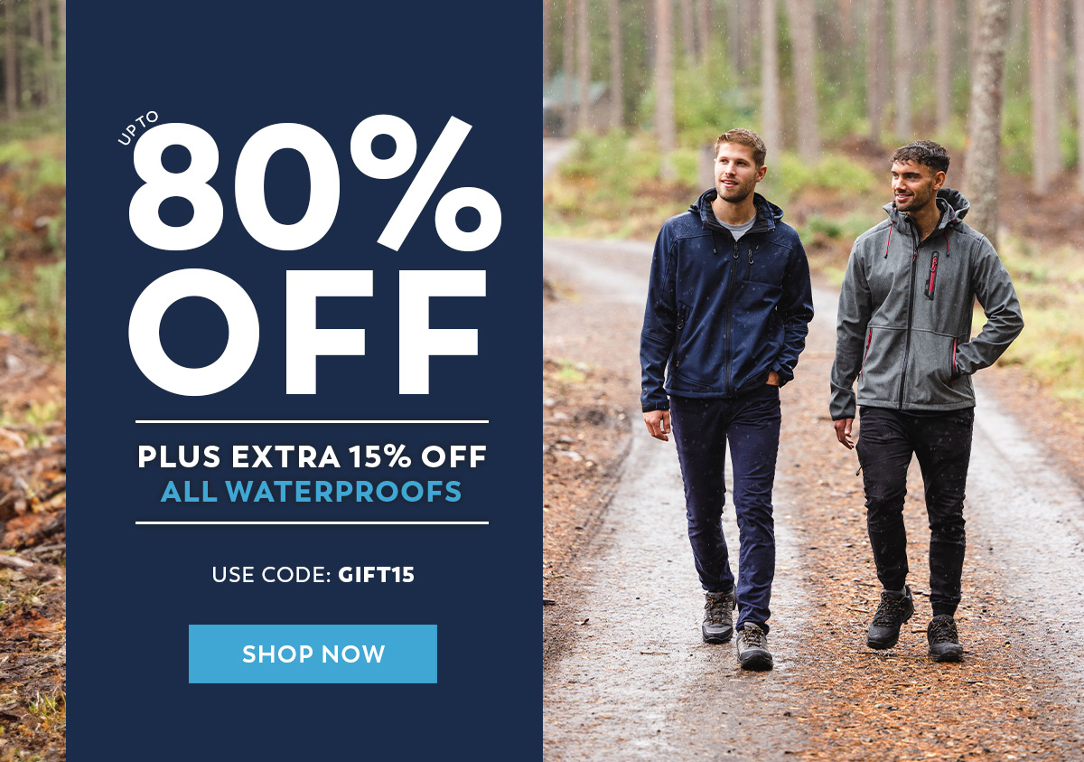 EXTRA 15% OFF WATERPROOFS