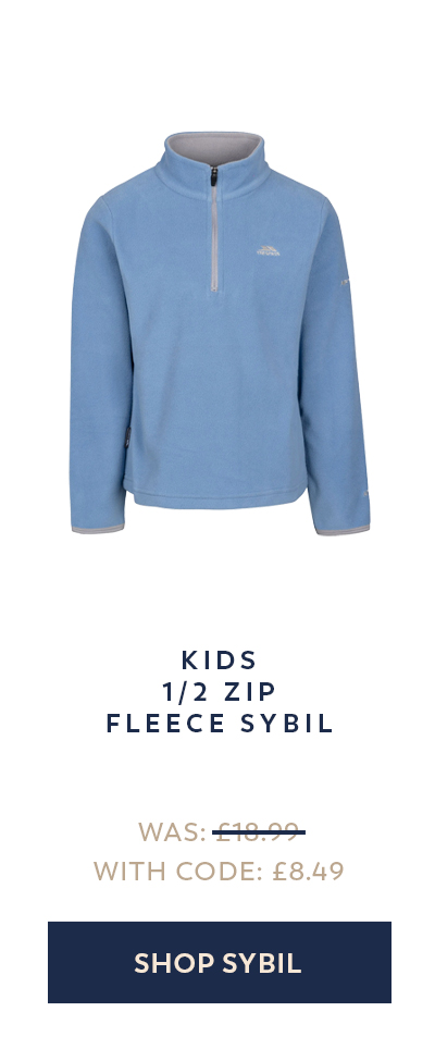 Kids 1/2 Zip Fleece Sybil