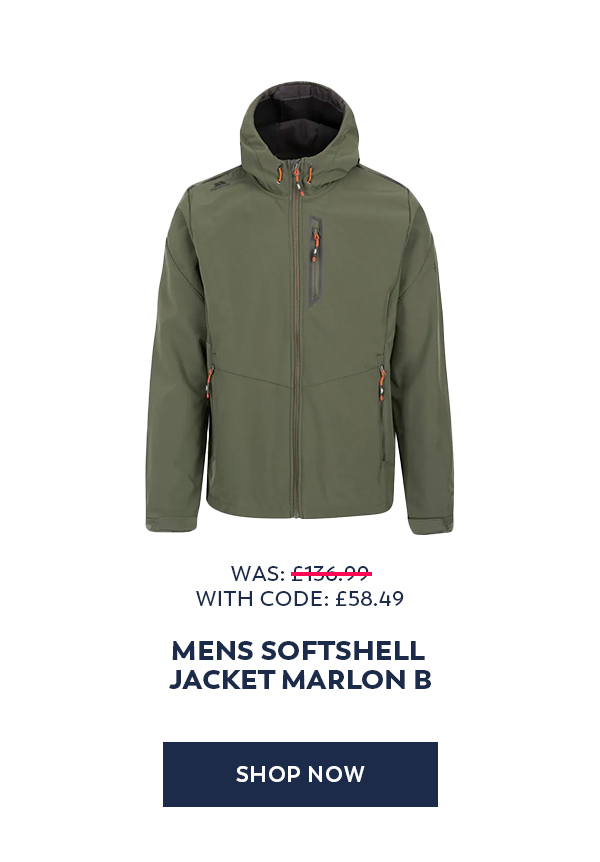 Trespass Mens Softshell Jacket Marlon B