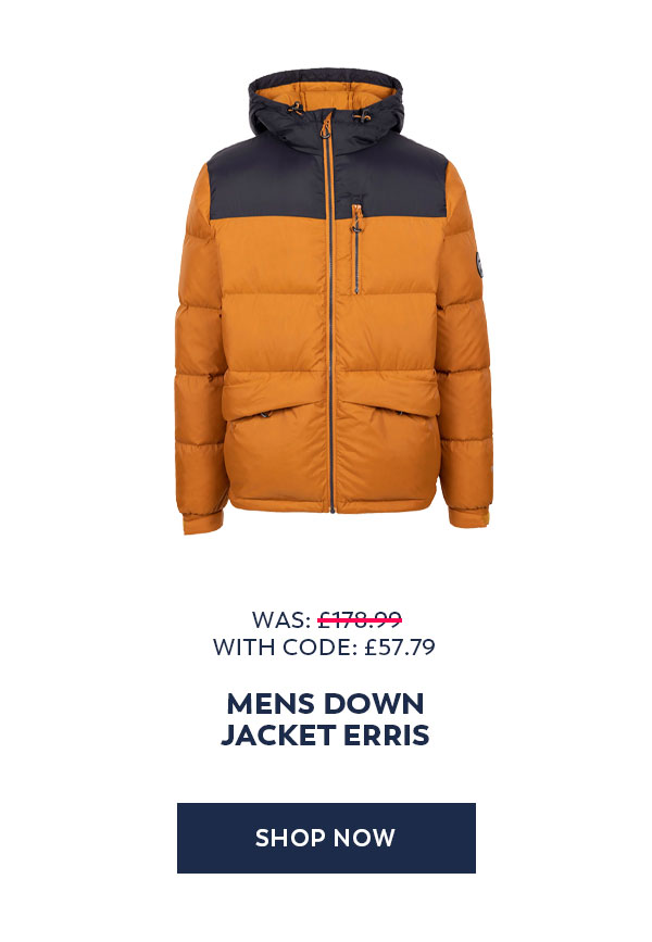 Trespass Mens Down Jacket Erris