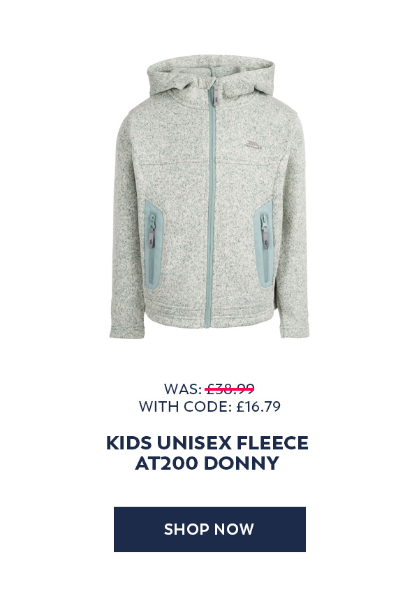 Trespass Kids Unisex Fleece AT200 Donny
