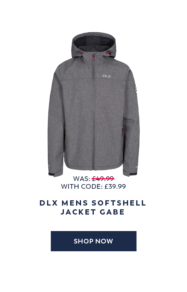 DLX Mens Softshell Jacket Gabe