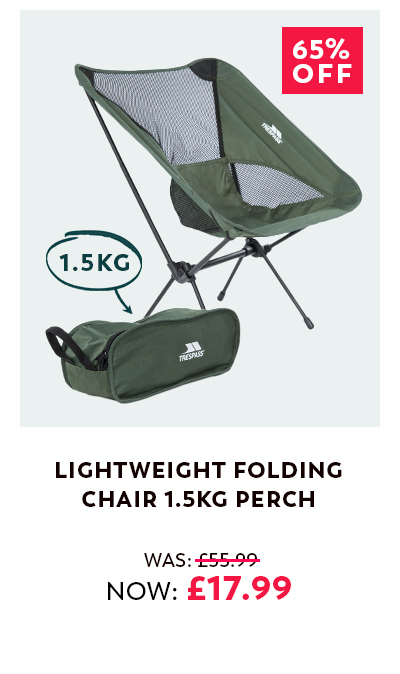 Lightweight Folding Chair 1.5kg Perch