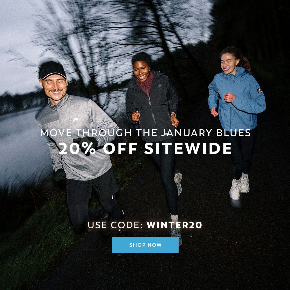 20% Off Sitewide - Use Code: WINTER20