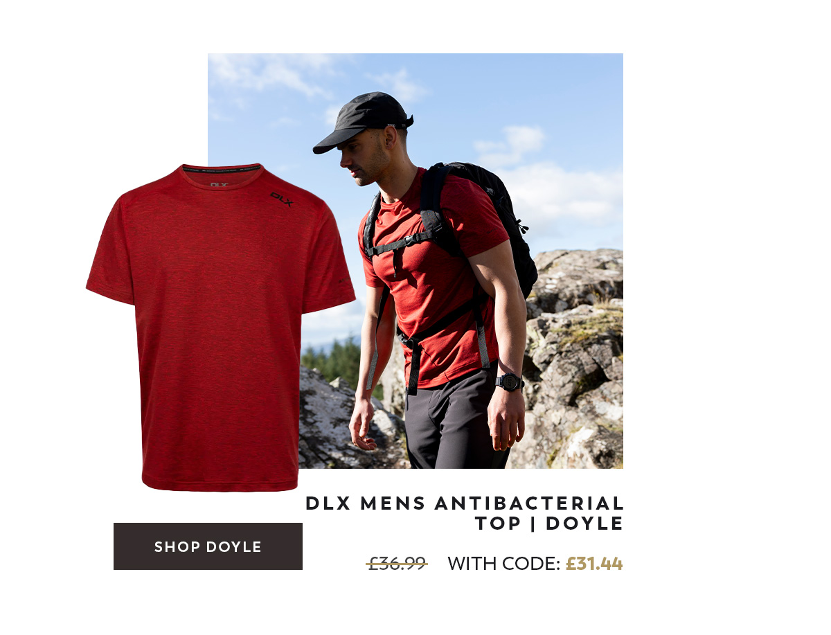 DLX Mens Antibacterial Top Doyle
