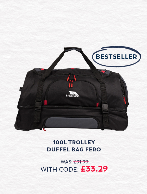 100L Trolley Duffel Bag Fero