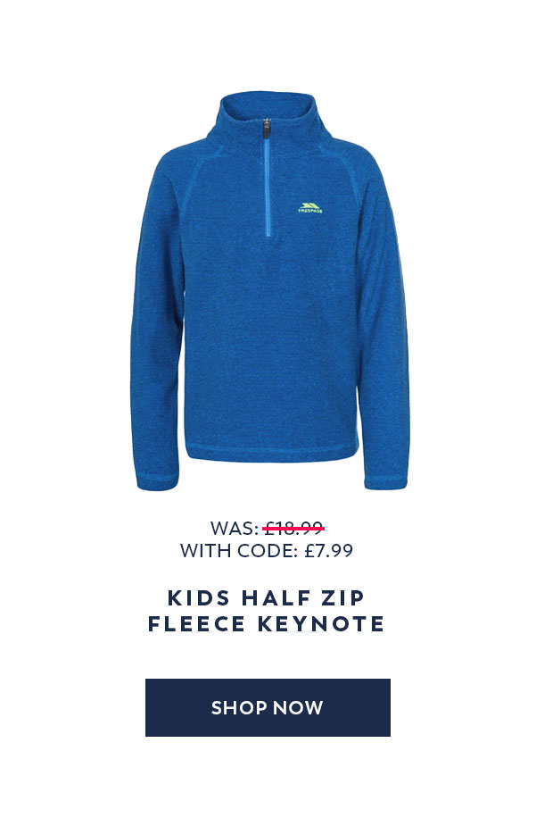 Kids Half Zip Fleece Keynote