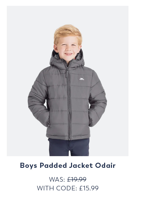 Boys Padded Jacket Odair