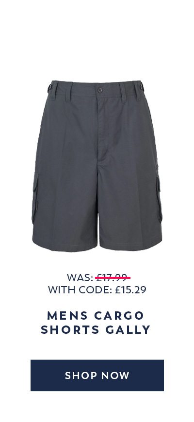 Mens Cargo Shorts Gally