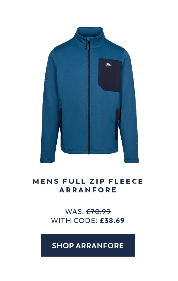 Mens Full Zip Fleece Arranfore
