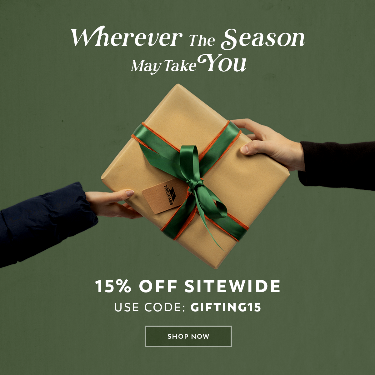 15% Off Sitewide - Use Code: GIFTING15