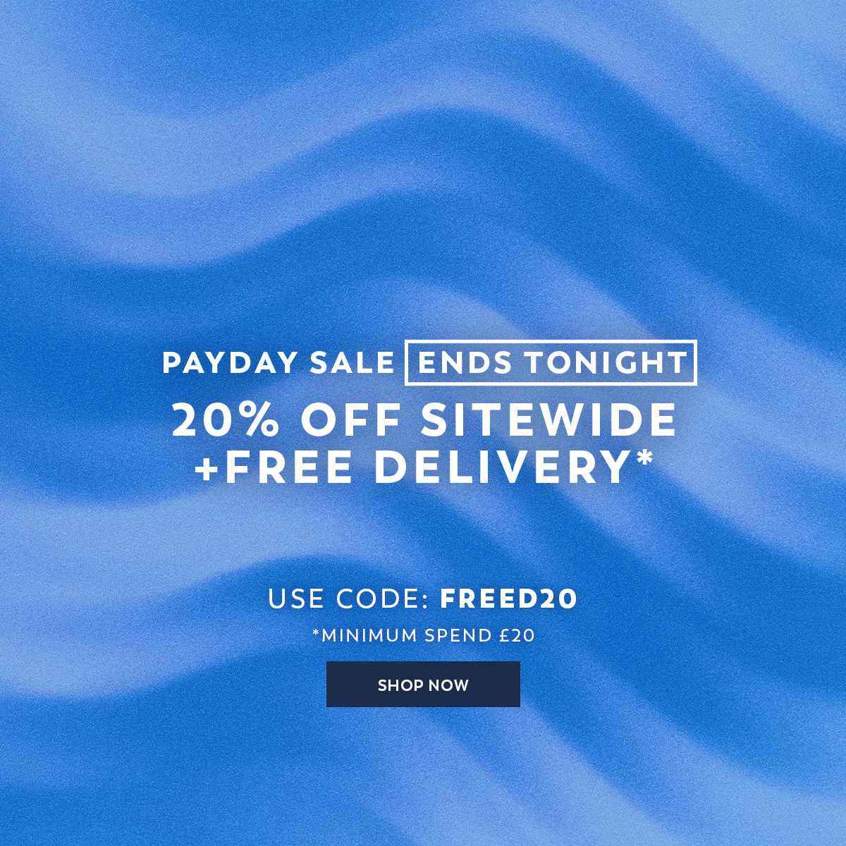 20% Off Sitewide + Free Delivery - Use Code: FREED20