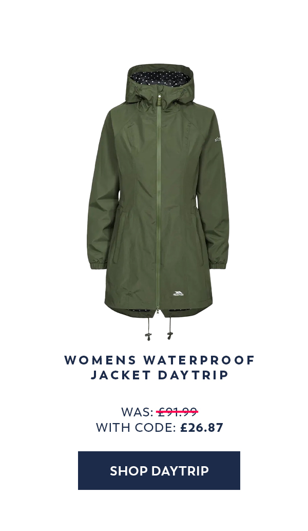 Womens Waterproof Jacket Daytrip