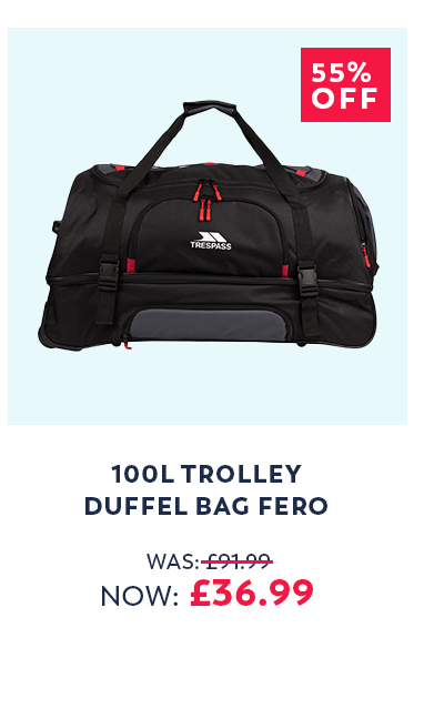 100L Trolley Duffel Bag Fero
