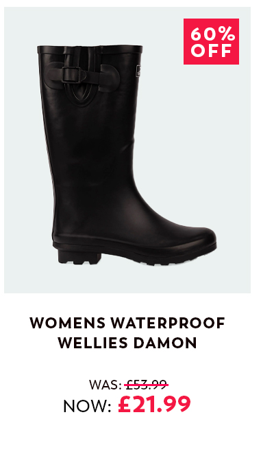 Womens Waterproof Wellies Damon