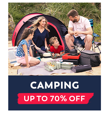 Camping - Up to 70% Off