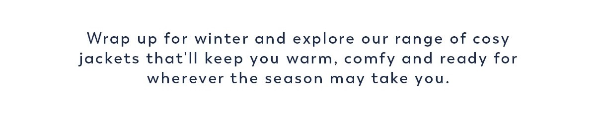 Wrap Up for Winter