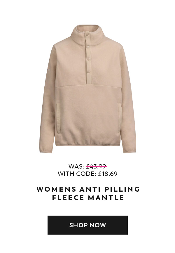 Womens Anti Pilling Fleece Mantle