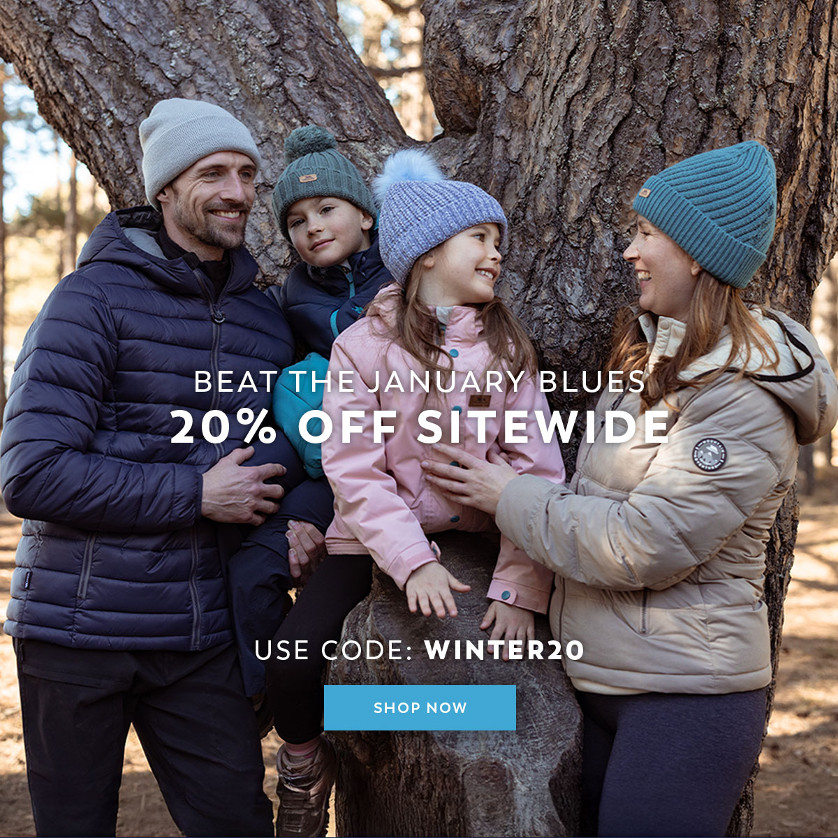 20% Off Sitewide - Use Code: WINTER20