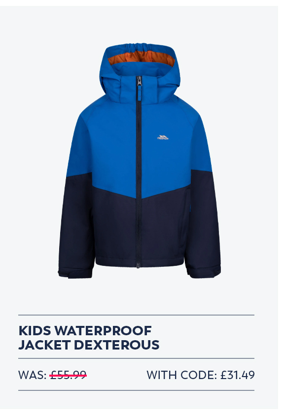 Kids Waterproof Jacket Dexterous