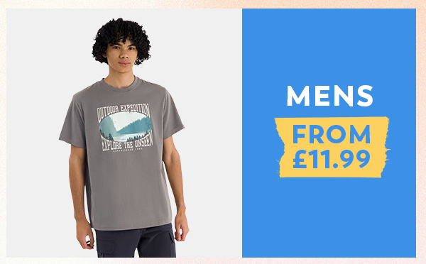 Shop Mens - From £11.99