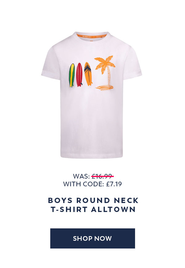 Boys Round Neck T-Shirt Alltown