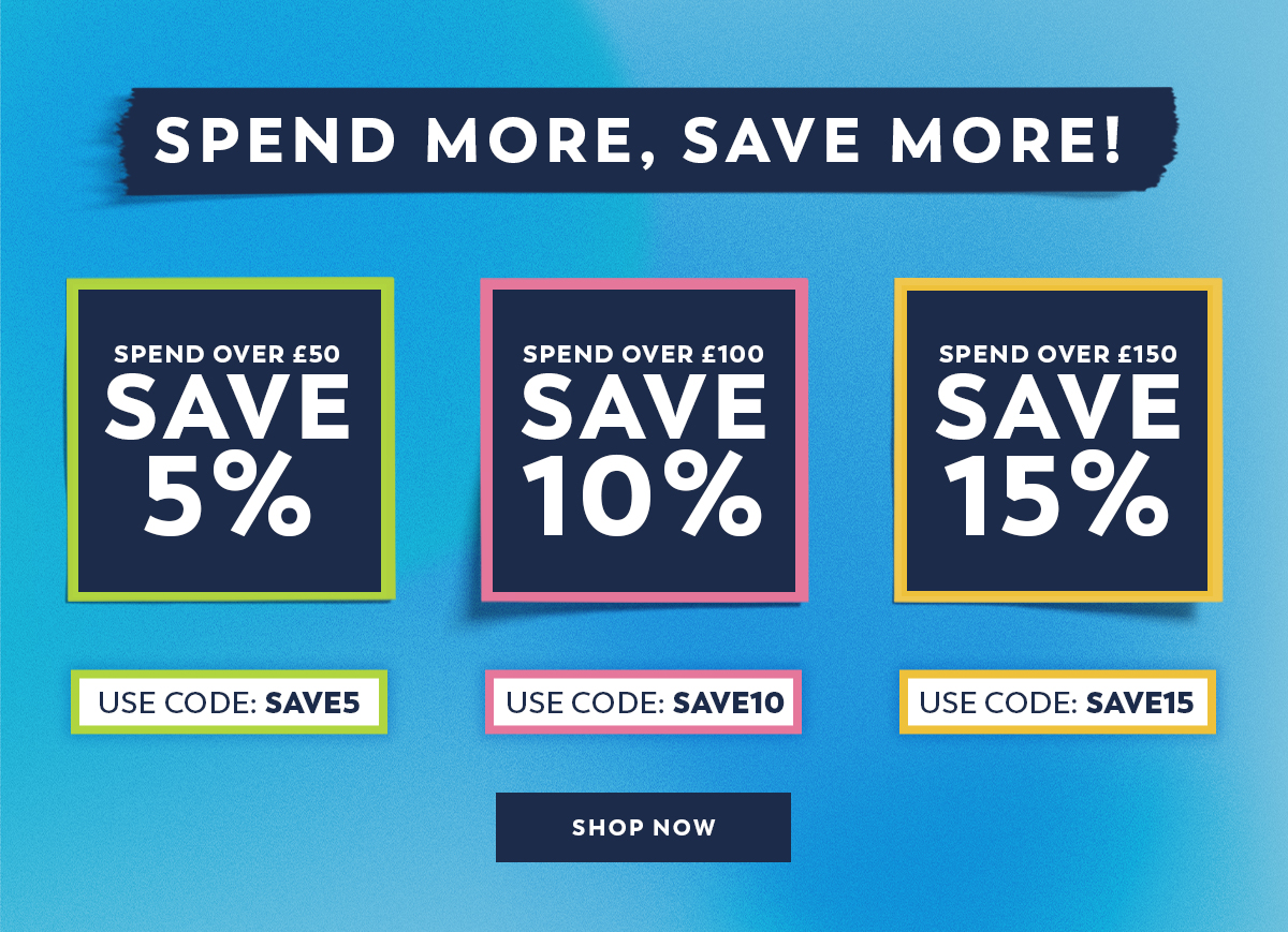 Spend More, Save More - Shop Now
