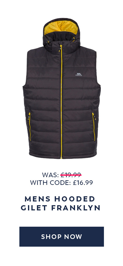 Mens Hooded Gilet Franklyn