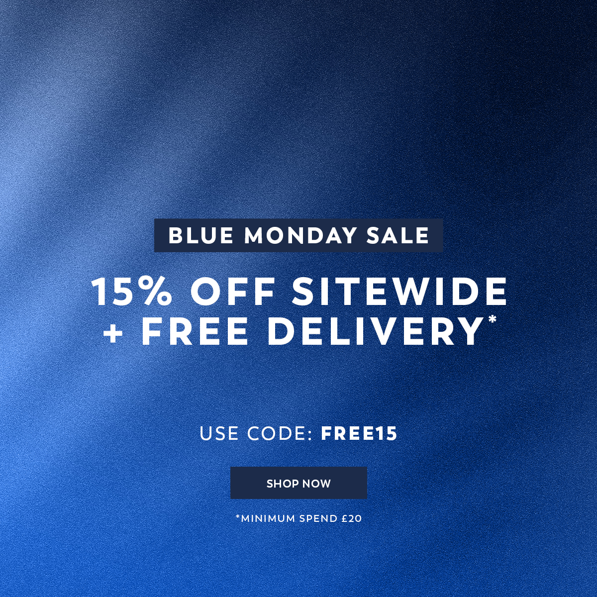 15% Off Sitewide + Free Delivery - Use Code: FREE15