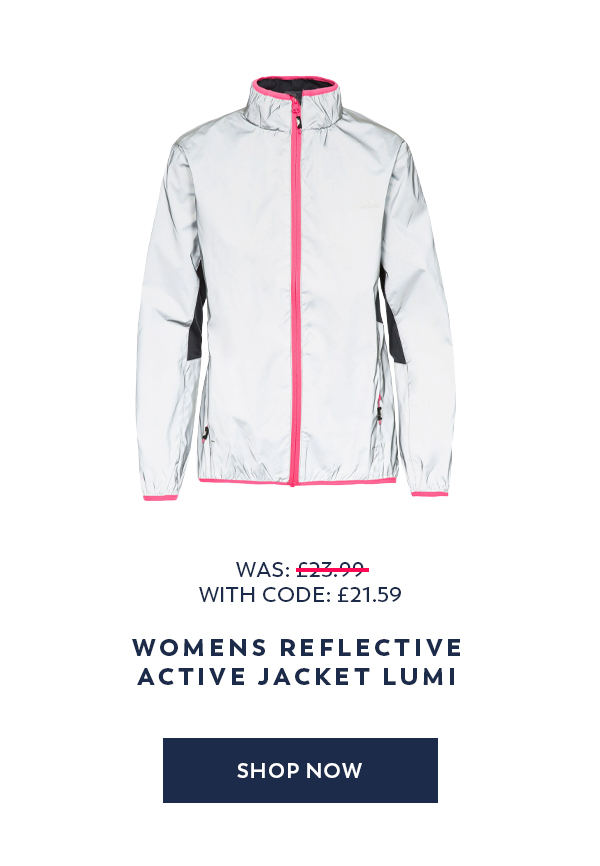 Womens Reflective Active Jacket Lumi