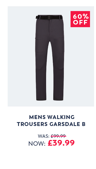 Mens Walking Trousers Garsdale B