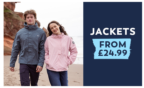 Jackets from £24.99