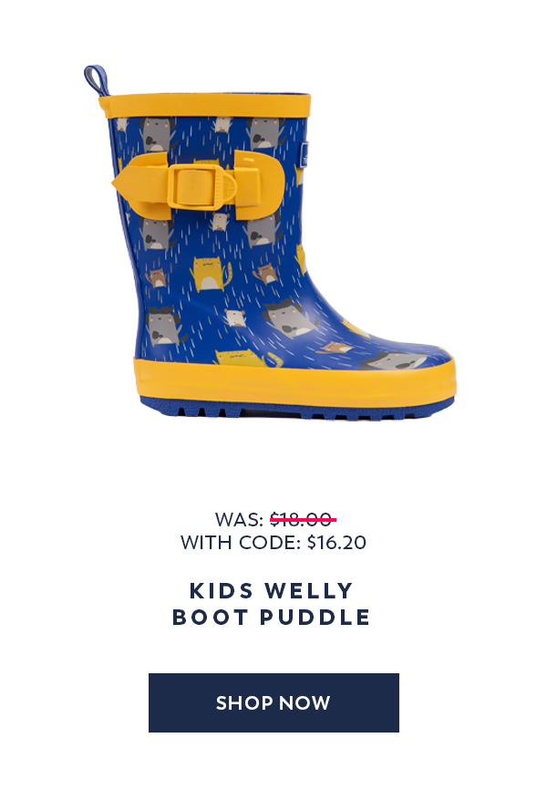 Kids Welly Boot Puddle