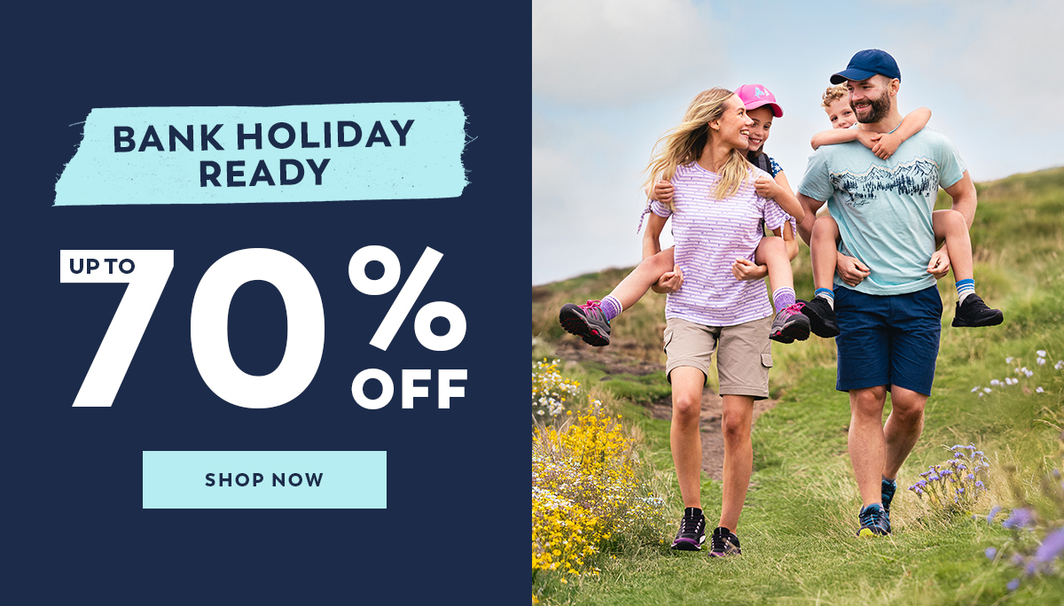Bank Holiday Ready - Up To 70% Off  - Shop Now